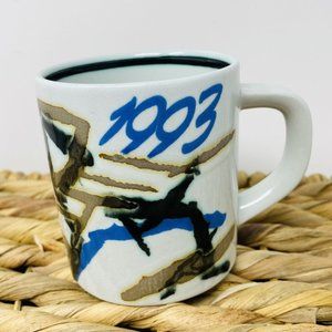 Vintage 1993 Royal Copenhagen Annual Mug Ivan Weiss Collector Small 3” Mug